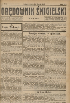 Orędownik Śmigielski 1925.08.18 R.35 Nr 131