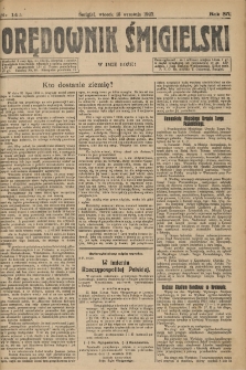 Orędownik Śmigielski 1925.09.15 R.35 Nr 143