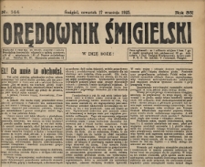 Orędownik Śmigielski 1925.09.17 R.35 Nr 144