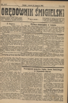 Orędownik Śmigielski 1925.11.10 R.35 Nr 167