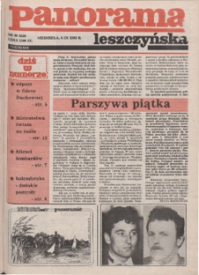 Panorama Leszczyńska 1992.09.06 R.14 Nr36(658)