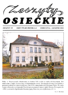 Zeszyty Osieckie 2011 Nr 19