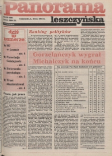 Panorama Leszczyńska 1992.09.20 R.14 Nr38(660)