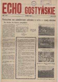 Echo Gostyńskie 1956.03 R. 5 Nr 3