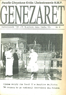Genezaret 1993.10 Nr 8
