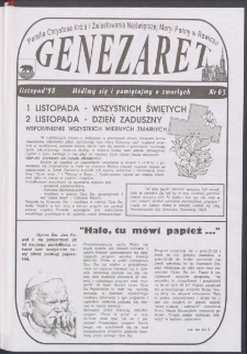 Genezaret 1998.11 Nr 63