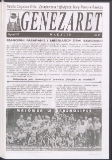 Genezaret 1997.07 Nr 47