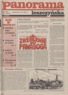 Panorama Leszczyńska 1992.11.08 R.14 Nr45(667)