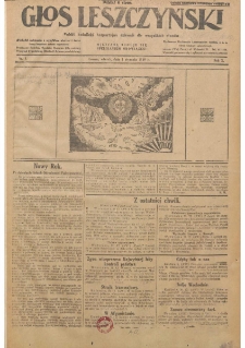 Głos Leszczyński 1929.01.01 R.10 Nr1