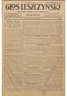 Głos Leszczyński 1929.01.03 R.10 Nr2