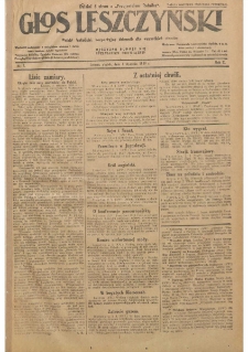 Głos Leszczyński 1929.01.04 R.10 Nr3