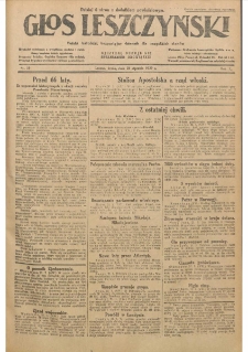 Głos Leszczyński 1929.01.23 R.10 Nr19