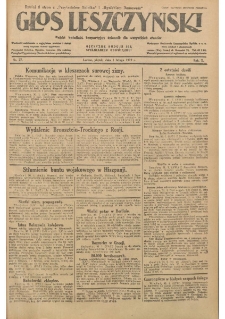 Głos Leszczyński 1929.02.01 R.10 Nr27