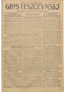 Głos Leszczyński 1929.02.15 R.10 Nr38