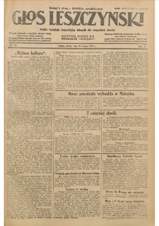 Głos Leszczyński 1929.02.20 R.10 Nr42