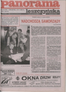 Panorama Leszczyńska 1998.10.15 R.20 Nr42(975)