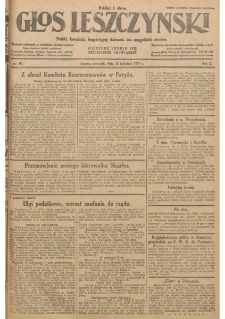 Głos Leszczyński 1929.04.18 R.10 Nr90