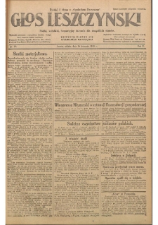 Głos Leszczyński 1929.04.20 R.10 Nr92