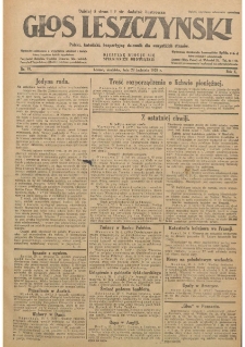 Głos Leszczyński 1929.04.28 R.10 Nr99