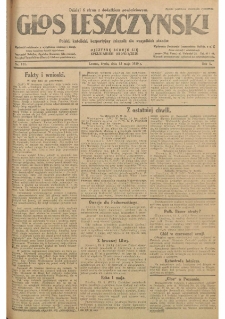 Głos Leszczyński 1929.05.15 R.10 Nr111