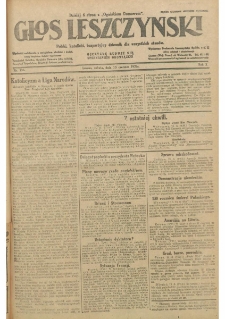 Głos Leszczyński 1929.06.15 R.10 Nr136