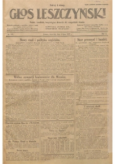 Głos Leszczyński 1929.07.04 R.10 Nr151
