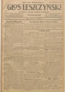 Głos Leszczyński 1929.07.06 R.10 Nr153