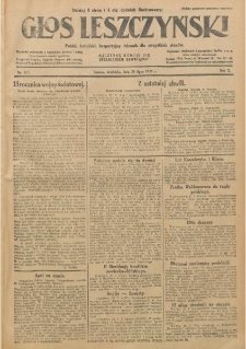Głos Leszczyński 1929.07.28 R.10 Nr172