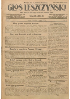 Głos Leszczyński 1929.08.03 R.10 Nr177
