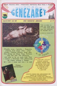 Genezaret 2000.01 R.8 Nr 77