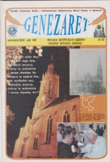 Genezaret 2000.09 R.8 Nr 85