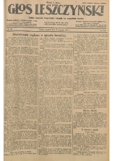 Głos Leszczyński 1931.01.29 R.12 Nr23