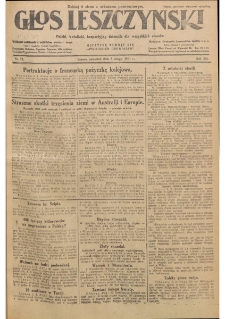 Głos Leszczyński 1931.02.05 R.12 Nr28
