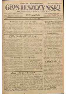 Głos Leszczyński 1931.03.18 R.12 Nr63