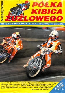 P&oacute;łka Kibica Żużlowego 1996 Nr 15