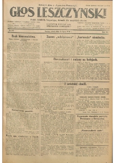 Głos Leszczyński 1931.07.11 R.12 Nr157
