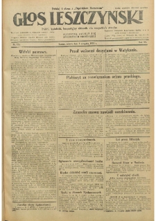 Głos Leszczyński 1931.08.01 R.12 Nr175