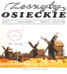 Zeszyty Osieckie 1998 Nr 6