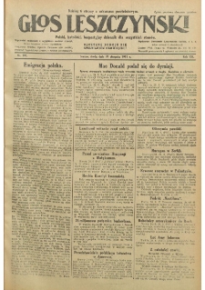 Głos Leszczyński 1931.08.26 R.12 Nr195