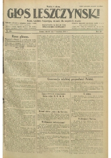 Głos Leszczyński 1931.09.01 R.12 Nr200