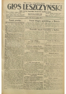 Głos Leszczyński 1931.09.11 R.12 Nr209