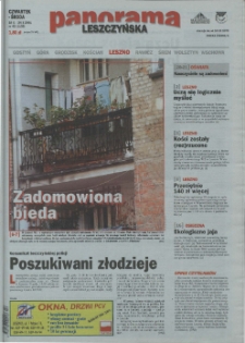 Panorama Leszczyńska 2001.10.18 R.23 Nr42(1132)