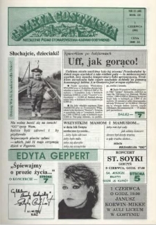 Gazeta Gostyńska 1992.06 R.3 Nr 11 (40)