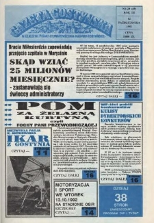 Gazeta Gostyńska 1992.10 R.3 Nr 20 (49)