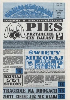 Gazeta Gostyńska 1992.12 R.3 Nr 24 (53)