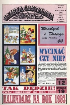 Gazeta Gostyńska 1992.12 R.3 Nr 25-26 (54)
