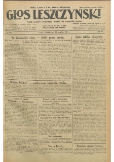 Głos Leszczyński 1931.09.27 R.12 Nr223