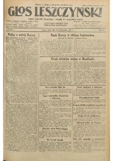 Głos Leszczyński 1931.10.14 R.12 Nr237