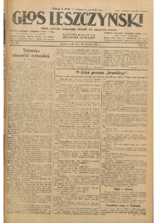 Głos Leszczyński 1931.11.18 R.12 Nr267