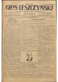 Głos Leszczyński 1931.12.03 R.12 Nr280